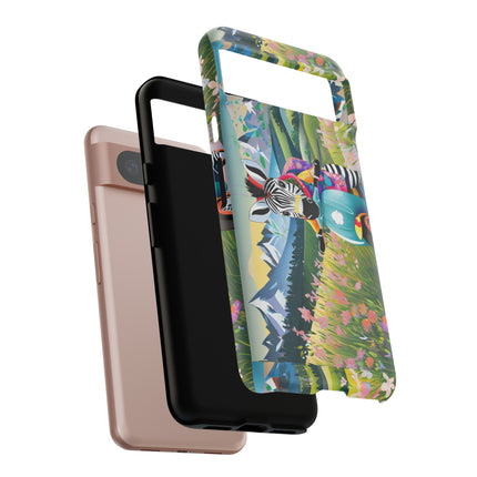 Stripes on Wheels Phone Cases