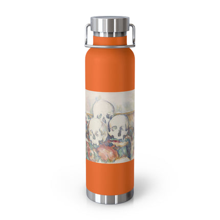The Three Skulls by Paul Cézanne Copper Vacuum Insulated Bottle, 22oz