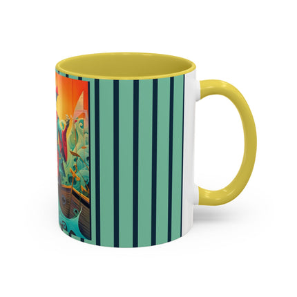 Skeleton Crew of the Misty Seas Colorful Mugs (11oz, 15oz)