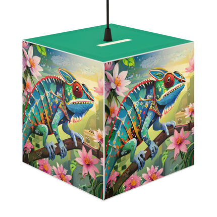 Camouflage Chameleon Light Cube Lamp