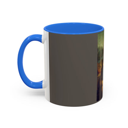 Mona Lisa by Leonardo da Vinci Colorful Mugs (11oz, 15oz)