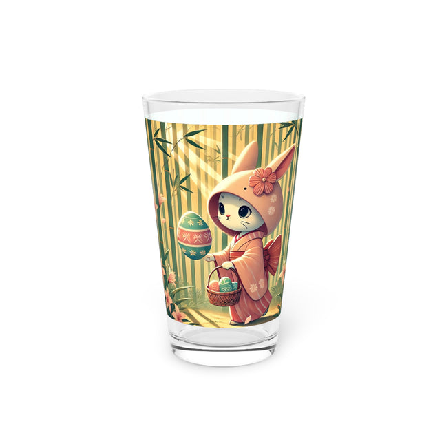 Geisha Kitten’s Easter Stroll Glass, 16oz