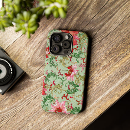 Flower Illustration by Owen Jones Phone Cases