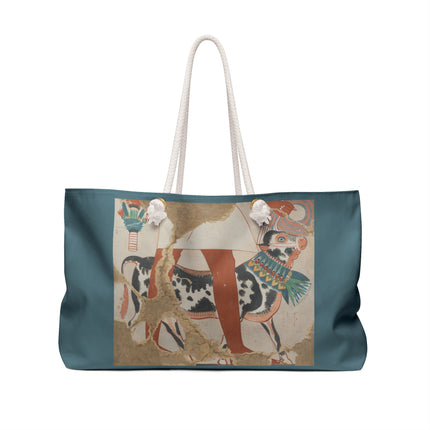 Detail of a Bull from a Procession of Offering Bearers by Nina de Garis Davies Weekender Bag