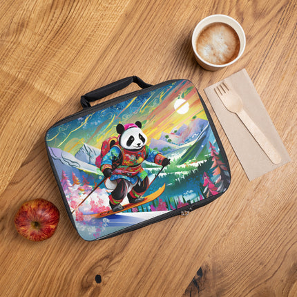 Cyberpunk Panda Lunch Bag
