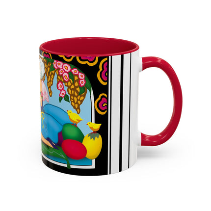 Blooms and Chicks Colorful Mugs (11oz, 15oz)