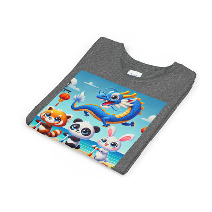 Seaside Scooter Friends Youth Short Sleeve Tee