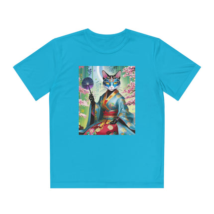 Cyberpunk Geisha Youth Competitor Tee