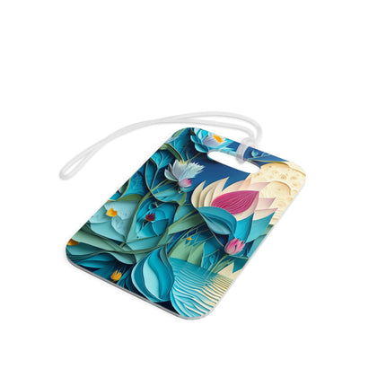 Ethereal Moonlit Lake Luggage Tags