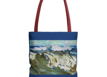 The Wave by Karl Hagemeister Tote Bag (AOP)