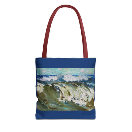 The Wave by Karl Hagemeister Tote Bag (AOP)