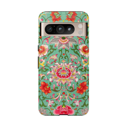 Colorful Floral Pattern by Owen Jones Phone Cases