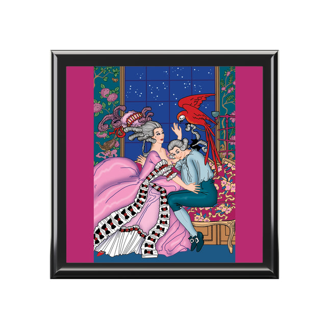The Jealous Parrot by George Barbier Jewelry Box