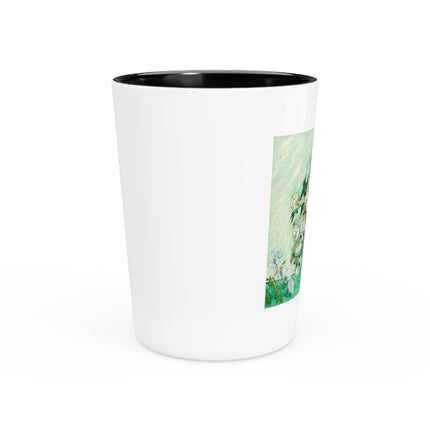 Roses by Vincent Van Gogh Ceramic Shot Glass