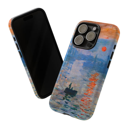 Sunrise by Claude Monet Phone Cases
