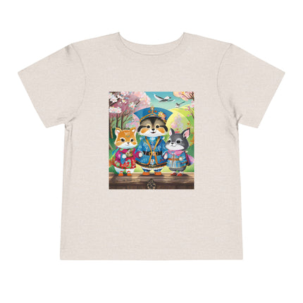 Fluffy Explorers Toddler Short Sleeve Tee