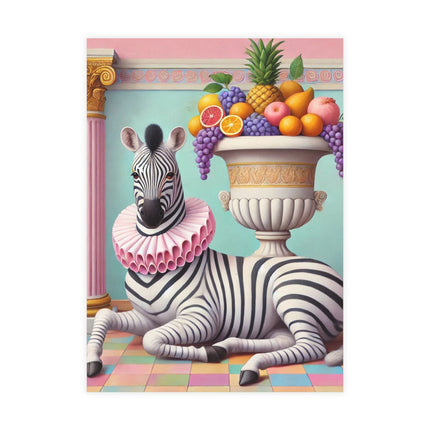 Zebra, Fruit, and Pink Columns Postcard Bundles (envelopes included) - Bundles of 10, 30, 50 Pieces