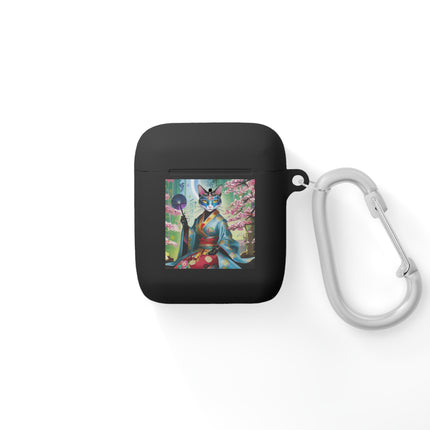 Cyberpunk Geisha AirPods Case Cover