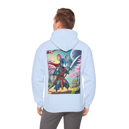 Cyber Samurai Rat – Heavy Blend™ Hooded Sweatshirt