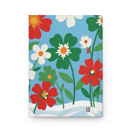 🎀🎄 The Lady Of The Holly Ribbon Hardcover Journal – Whimsical Holiday Fantasy