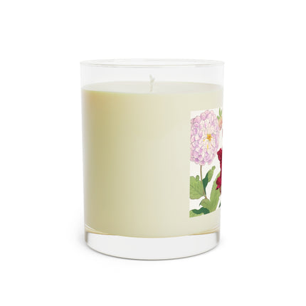 Dahlia Flower by Tanigami Kônan Scented Candle - Full Glass, 11oz - The White Tea & Fig, The Lavender & Sage, and The Ocean Mist & Moss