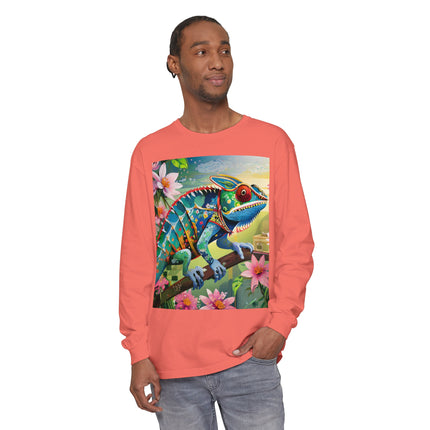 Camouflage Chameleon Long Sleeve T-Shirt