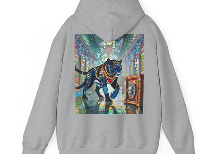 Cyber Panther’s Hunt – Heavy Blend™ Hooded Sweatshirt