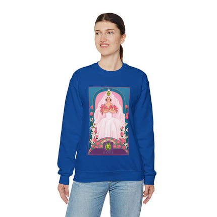 August & Peridot (from the Gem Series) by Sofia Chiostri Unisex Heavy Blend™ Crewneck Sweatshirt