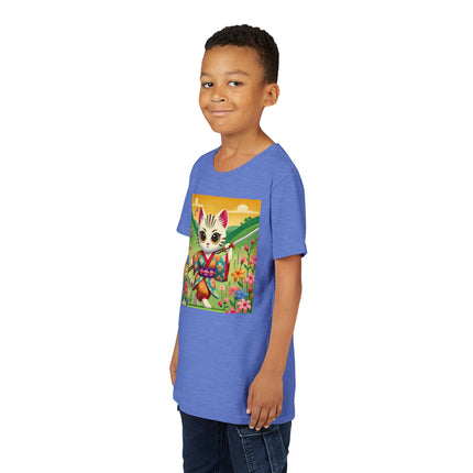 Samurai Kitten Youth Short Sleeve Tee