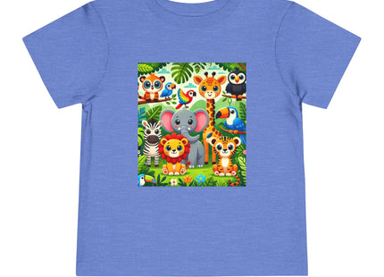 Jungle Friends Parade Toddler Short Sleeve Tee
