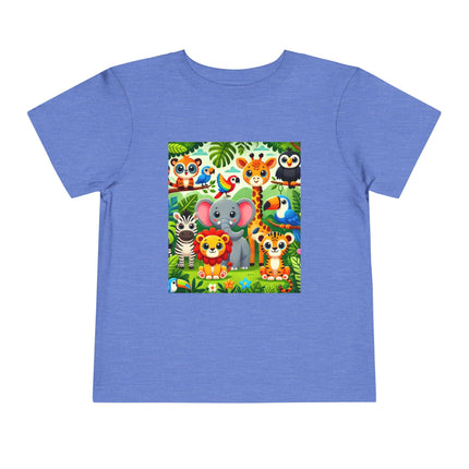 Jungle Friends Parade Toddler Short Sleeve Tee
