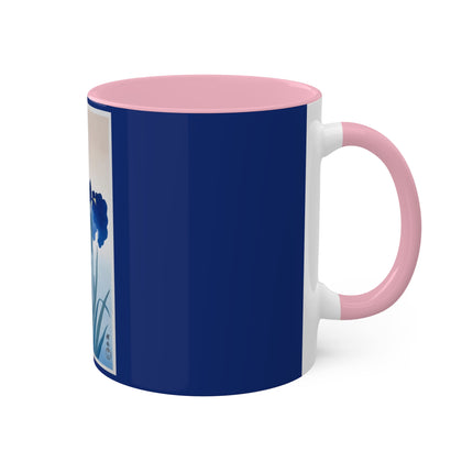 Irises by Ohara Koson Colorful Mugs, 11oz
