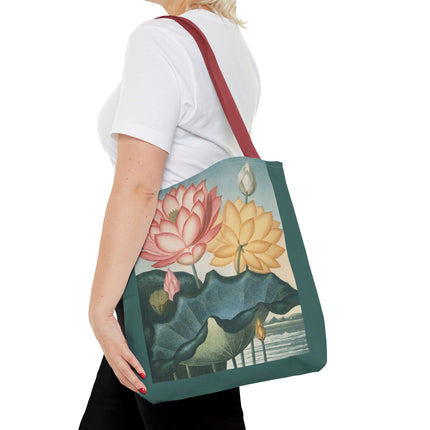 The Sacred Egyptian Lotus by Robert John Thornton Tote Bag (AOP)