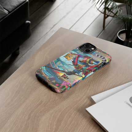 Cyberpunk Leopard Phone Cases
