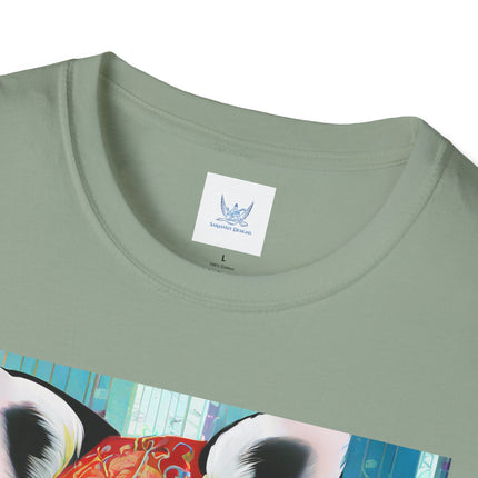 Cybernetic Red Panda Softstyle T-Shirt