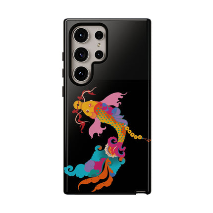 Golden Koi Phone Case – Lucky Swim & Vibrant Fortune