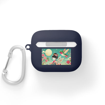 Geisha Fairy and the Hummingbird Blossom AirPods and AirPods Pro Case