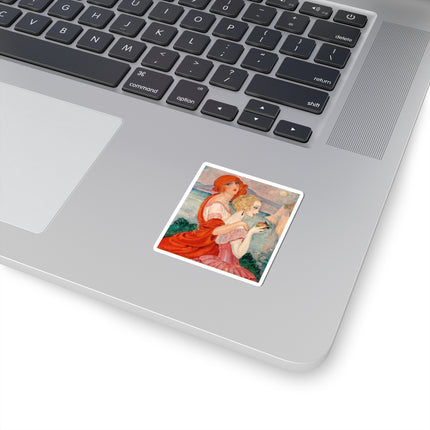Sur la Route d'Anacapri by Gerda Wegener Kiss-Cut Stickers (4 Sizes)