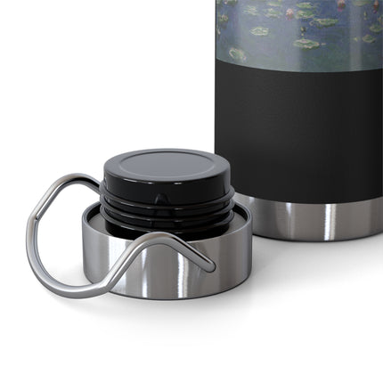 Water Lilies by Claude Monet Copper Vacuum Insulated Bottle, 22oz