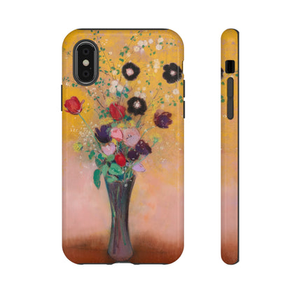 Vase of Flowers by Odilon Redon Phone Cases