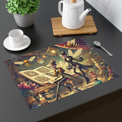 🧚‍♀️✒️ Fairy Designers Placemat – Enchanted Fairy Festival Whimsy