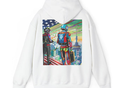 NSA Cyber Punk Computer Hacking Team – Heavy Blend™ Hooded Sweatshirt