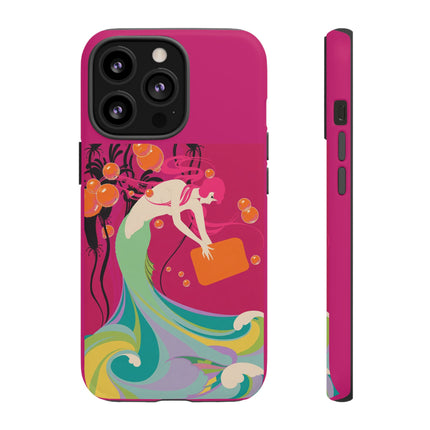 Mermaid Dive Phone Case – Vibrant Waves & Playful Elegance