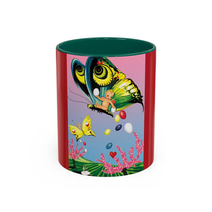 Flight Of Easter Delight Colorful Mugs (11oz, 15oz)