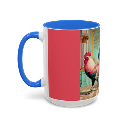 The Salon Rooster Colorful Mugs (11oz, 15oz)