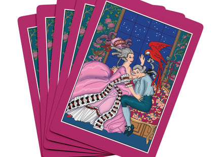 The Jealous Parrot by George Barbier Playing Cards