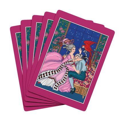 The Jealous Parrot by George Barbier Playing Cards