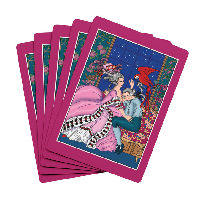 The Jealous Parrot by George Barbier Playing Cards