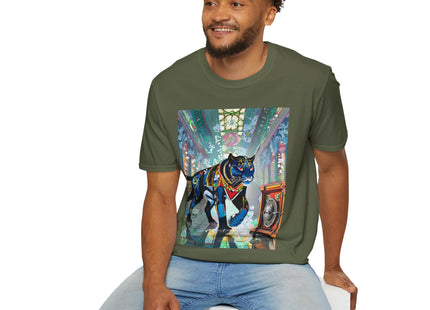 Cyber Panther's Hunt Softstyle T-Shirt