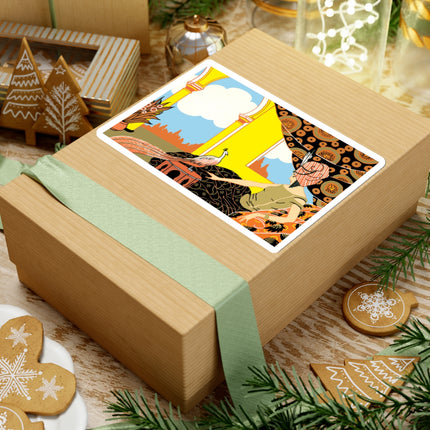 Glimpses of Opulence by Ezio Anichini Kiss-Cut Stickers (4 Sizes)